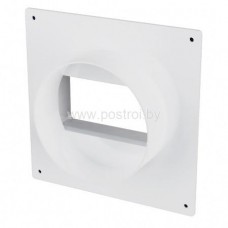 Соединитель каналов с накладной пластиной 55х110мм d100 ЭРА, 511SK10NP