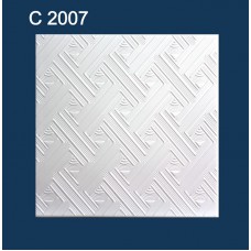 Плита потолочная С2007 белая