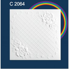 Плита потолочная С2064 белая Плита потолочная С2064 белая