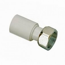 PPRC Адаптер с накидной гайкой 20х3/4 мм  PPRC Адаптер с накидной гайкой 20х3/4 мм