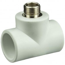 PPRC Тройник 32х1/2 мм наружная резьба  PPRC Тройник 32х1/2 мм наружная резьба