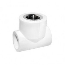 PPRC Тройник 25*1/2*25 мм внутренняя резьба   PPRC Тройник 25*1/2*25 мм внутренняя резьба