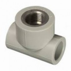 PPRC Тройник 32*1/2*32мм внутренняя резьба   PPRC Тройник 32*1/2*32мм внутренняя резьба