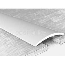 Порог алюминиевый 110 - 409Н 1,35м ясень белый                            Порог алюминиевый 110 - 409Н 1,35м ясень белый