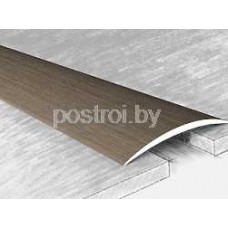 Порог алюминиевый 120 - 408К 0,9м ясень темный                            Порог алюминиевый 120 - 408К 0,9м ясень темный