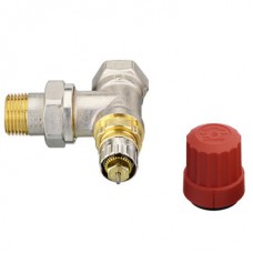 Радиаторный клапан терморегулятора угловой 15мм Радиаторный клапан терморегулятора угловой 15мм