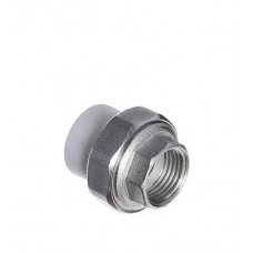 PPRC Разъемная муфта с внутренней резьбой 25х1/2мм                             PPRC Разъемная муфта с внутренней резьбой 25х1/2мм