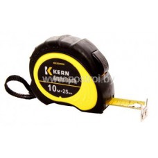 Рулетка измерительная ANTISHOCK, 7,5м*25мм, 2-сторонняя желтая лента, автоcтоп KERN