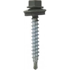 Саморез кровельный 4.8х29мм сверло PT1 RAL 6020 (зеленый хром) (уп250шт) Саморез кровельный 4.8х29мм сверло PT1 RAL 6020 (зеленый хром) (уп250шт)