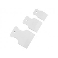 Набор шпателей белых резиновых Hobbi (упаковка 3 штуки)                         