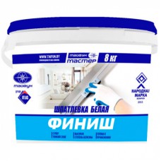 Шпатлевка белая Тайфун Мастер Финиш 8кг ведро Шпатлевка белая Тайфун Мастер Финиш 8кг ведро