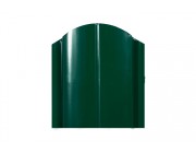 Штакетник металлический МП ELLIPSE-O 19х126 (60056005) зеленый мох,  высота 1,7м.
