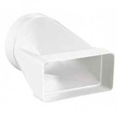 Соединитель каналов 60х120/100мм ЭРА/ 612СП10КП Соединитель каналов 60х120/100мм ЭРА/ 612СП10КП