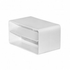 Соединитель плоского канала 60х120мм(с клапаном)ЭРА, 612СКПО Соединитель плоского канала 60х120мм(с клапаном)ЭРА, 612СКПО