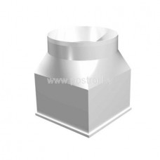 Соединитель каналов 120х120/125мм 1212СП12,5КП Соединитель каналов 120х120/125мм 1212СП12,5КП