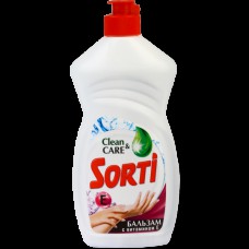 Средство д/посуды Sorti с Витамином Е 450г Средство д/посуды Sorti с Витамином Е 450г