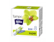 Тампоны женские гигиенические без аппликатора Tampo Bella super premium comfort, 8 шт