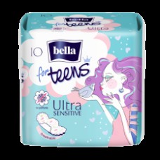 Прокладки жен Bella For Teens Ultra Sensitive10 супертонкие Прокладки жен Bella For Teens Ultra Sensitive10 супертонкие