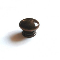 Ручка кнопка меб большая дуб