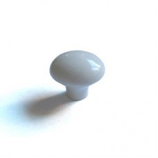 Ручка кнопка меб Грибок белая