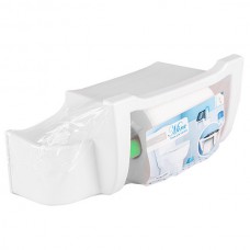 Полка для туалета Mira (снежно-белый, снежно-белый), BEROSSI