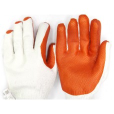 Перчатки х/б с латекс покрытием усил. (обливная ладонь) размер №9 Перчатки х/б с латекс покрытием усил. (обливная ладонь) размер №9