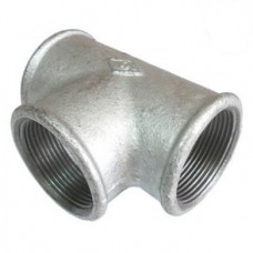 Тройник 40 (1 1/2) оцинкованный   Тройник 40 (1 1/2) оцинкованный