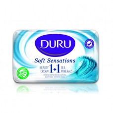 Туалетное мыло Duru Soft Sensation крем+морские минералы 80г. Туалетное мыло Duru Soft Sensation крем+морские минералы 80г.