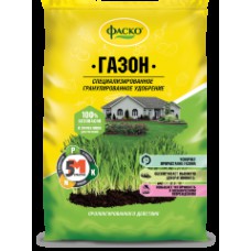 Удобрение сухое Фаско 5М для газона 3кг.,