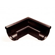Угол 90гр внешний 130мм ПВХ коричневый   