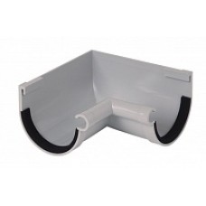 Угол 90гр внутрен 130мм ПВХ белый 