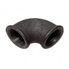 Угольник чёрный ДУ-25  Угольник чёрный ДУ-25