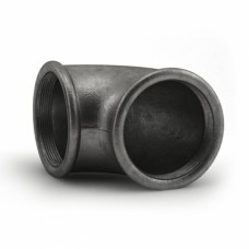 Угольник чёрный ДУ-50  Угольник чёрный ДУ-50