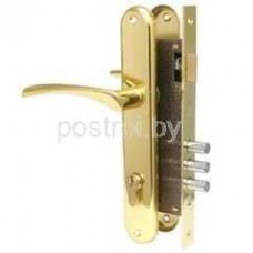 Замок врезной 0203 GP латунь                                        