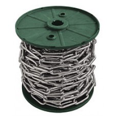 Цепь сварная LLC М8, длинное звено, DIN763 (бухта/15м) Цепь сварная LLC М8, длинное звено, DIN763 (бухта/15м)