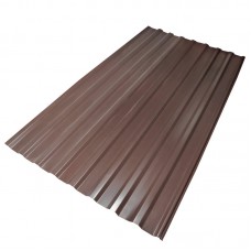 Профлист МП-20. Шоколад-8017. h-1,5м (1,725 м.кв.) 0,4мм. Профлист МП-20. Шоколад-8017. h-1,5м (1,725 м.кв.) 0,4мм.